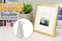 Lineco, Pack of 25, 7 Inch, White Easel Back Self Stick Double Wing, Archival Quality Acid-Free, for Picture Art Poster...