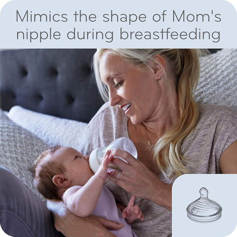 NUK Simply Natural Baby Bottle, 5 Oz, 2 Pack...