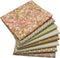 iNee Light Coffee Fat Quarters Fabric Bundles, Quilting Sewing Fabric, 18 x 22 inches,(Light Coffee)...