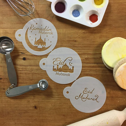 Eid Mubarak Cookie Stencil Set by Designer Stencils...
