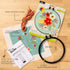 Bucilla Full-Color 6" Stamped Embroidery Kit, Creative Hands, Includes 4-Color Printed Fabric, 6" Hoop, Embroidery Floss, Needle, and Instructions...