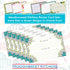 Meadowsweet Kitchens Recipe Card Set - 40 Double Sided Recipe Cards 4 x 6 Inch, Perfect Size Blank Cards for a Recipe Card Box, Make Your Own Pers...