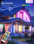 JandCase BR30 Color Changing Light Bulb, RGB+Warm+Cool White LED Flood Lights, 12W(100W Equivalent), 1050lm, Remote Control, Dimmable Multi-color ...