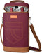 Tirrinia 2 Bottle Wine Gift Tote Carrier - Insulated & Padded Versatile Cooler Bag for Travel, BYOB Restaurant, Wine Tasting, Party, Great Gift fo...
