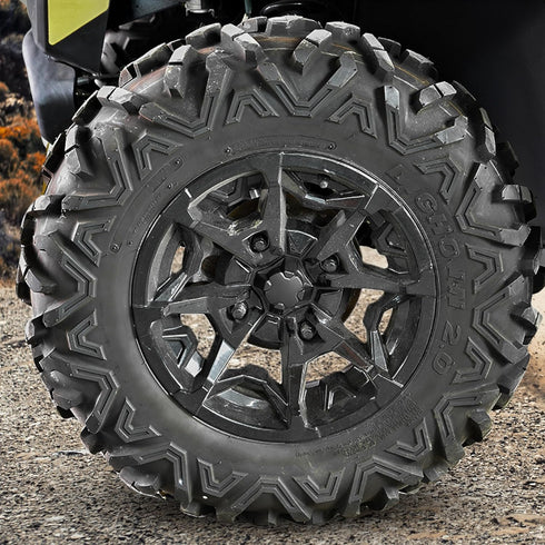 SAUTVS Tire Wheel Hub Caps for Can-Am Defender, Black Dust Center Hub Cap Covers for Can Am Defender/Commander/Outlander/Maverick 2015-2020 Access...