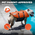 Outward Hound Granby Splash Orange Dog Life Jacket, Small...