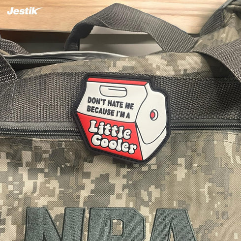 Little Cooler Creative Humor Military Tactical Morale Patch - Funny Tactical Patches, PVC Rubber Hook & Loop Fastener, Patches for Backpacks, Mili...