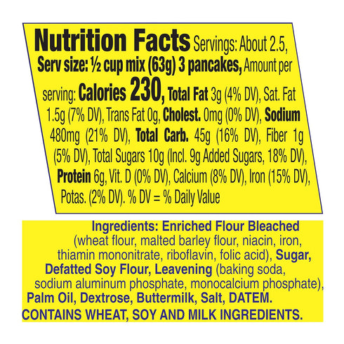 Betty Crocker Bisquick Shake 'n Pour, Buttermilk Pancake Mix, 5.1 oz...