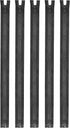 Mandala Crafts #5 Molded Resin Tooth Black Separating Zippers - 16 Inch Heavy Duty Plastic Zippers for Sewing Jackets, Coats, Bags, and Crafts...