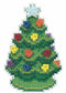Mill Hill Ceramic Tree Beaded Counted Cross Stitch Ornament Kit 2022 Winter Holiday MH182236...
