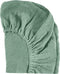 Mini Crib Sheets: Soft and Cuddly Muslin Mini Crib Sheets Fitted for Baby Boy and Girl - Extra Soft Mini Crib Sheet 24"x38" (Roman Green, 1-Pack)...