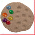 edxeducation-13841 Tactile Shells - Set of 72 - Translucent - 6 Textures and Colors - Ages 18m+ - Explore STEM concepts via Light Panels and Senso...