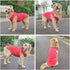 Lovelonglong 2019 Summer Pet Clothing, Dog Clothes Blank T-Shirts Ribbed Tanks Top Thread Vests for Large Medium Small Dogs 100% Cotton Red L-L...