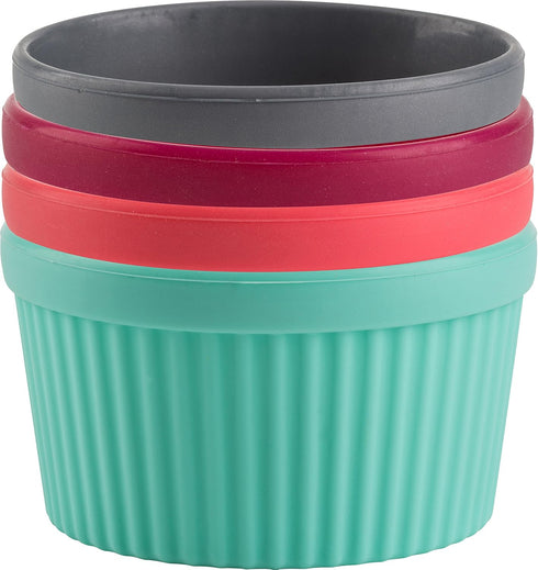 Trudeau Baking Ramekins, Set of 4, Assorted...