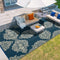wikiwiki Outdoor Rug, 5x8ft Waterproof Reversible Mat Indoor Outdoor Rugs Carpet, Small Area Rug Plastic Straw Rug for Patio Deck Balcony Pool RV ...