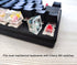 Custom Resin Artisan Escape Keycaps (OEM, R4) for Cherry MX Gaming Mechanical Keyboards, Transparent Flower Cool Esc Key Caps (Flower)...