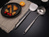 FJNATINH Wok Spatula and Soup Ladle Set - 304 Stainless Steel Wok Utensil Tools Set, 2 Pieces All Metal Cooking Kitchen Utensils,Chinese Wok Acces...