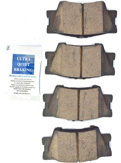 MD1212 EDGE Premium Semi-Metallic Brake Pad...