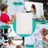 8.5" X 11" Dry Erase Board with Marker Sturdy Frame Mount Horizontally or Vertically Helps You to get Organised Perfect for Home or Office (Pack o...