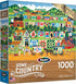 RoseArt - Home Country- Quilt Valley Farm - 1000 Piece Jigsaw Puzzle...