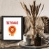 Posterizer 1 pcs-be brave-cute lion quote-Kids Room Art-Motivational & Inspirational Art-Gift for Daughter, Son, Kids-decor for nursery toddlers k...
