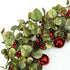 20 inches Artificial Winter Spring Wreath with Eucalyptus Leaves,Red Berries,Red Bells for Front Door Farmhouse Indoor Outdoor Festival Home Decor...
