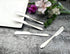 4 Pieces Set Butter knife, Pate Knife Cheese Spreader, Thick and Smooth Handle Food Safety Material Stainless Steel 18/10 SUS 304# for Home Restau...