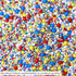 Sprinkle Pop Crash! Boom! Pow! Sprinkle Mix| Red Yellow Blue White Sprinkles| Superhero Cartoon Comic Book Themed Birthday Sprinkles Made in USA f...
