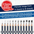 Faber-Castell Graphite Pencils Drawing Set: 12 Art Pencils for Sketching (4H, 3H, 2H, H, F, HB, B, 2B, 3B, 4B, 5B, and 6B), Shading Pencils for Dr...