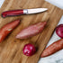Hampton Forge Red Rorik 3.5" Paring Knife/Clear Blade Guard, 0.25 LB...