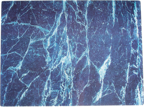 Glass Cutting Board by Clever Chef | Non Slip Cutting Board is Shatter-Resistant, Durable, Stain Resistant, Dishwasher Safe | 12" x 15.75", Marble...