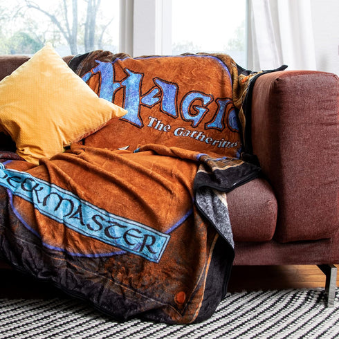 Bioworld Magic: The Gathering Digital Print Throw Blanket...