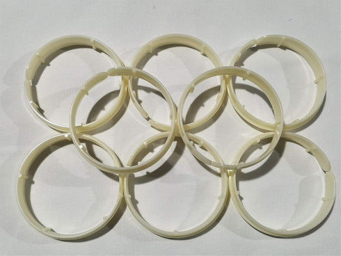 ibotti Quilt Clips 8 Pack, 3 inches Plastic Quilting Clips Hold The Quilt Rolled While Quilting...