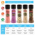 Palermo Garlic Sea Salt Seasoning with Grinder, Kosher, All Natural, No Additives, 9oz...