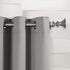 Sun Zero Becca Energy Efficient Grommet Curtain Panel, 40" x 95", Gray...