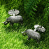 Textured Rhino Cufflinks For Men With Gift Box...