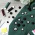40 Pcs Black Buttons, Fabric Cloth Covered with Metal Shank Round Button Tuxedo Suit Vintage Black Coat Sewing Buckle Jacket Coat Blouse Jeans Dre...