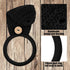 Tatuo 3 Pieces Crochet Towel Holder Hanging Kitchen Dish Towel Holder Ring Oven Handle Kitchen Bathroom Hanger for Stove(Black, White, Gray)...