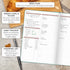 Legend Meal Planner – Weekly Meal Prep & Nutrition Journal with Grocery List & Weight Loss Tracker – Diet & Wellness Diary Log – Undated 12-Month ...