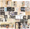 Draupnir 200pcs Vintage Junk Journal Supplies,Scrapbook Supplies Scrapbooking Paper and Stickers Ephemera for Art Aesthetic Journaling Kit Collage...