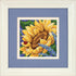 Dimensions Needlepoint Kit, Sunflower and Ladybug Floral Needlepoint, 5" x 5"...