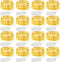 Olafus 16 Pack Christmas Fairy Lights Battery Operated Warm White, Halloween Small String Lights Copper Wire 20 LED 7ft, IP68 Waterproof Bottle Li...
