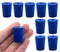 EISCO 10PK Neoprene Stoppers, 1 Hole - ASTM - Size: #2-16mm Bottom, 20mm Top, 25mm Length - Suitable for use with Petroleum, Oils & Most Inorganic...
