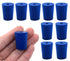 EISCO 10PK Neoprene Stoppers, 1 Hole - ASTM - Size: #2-16mm Bottom, 20mm Top, 25mm Length - Suitable for use with Petroleum, Oils & Most Inorganic...