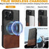 Wallet Case for iPhone 15 Pro Max with RFID Blocking Credit Card Holder, PU Leather Folio Flip Kickstand Protective Shockproof Case Cover Women Me...