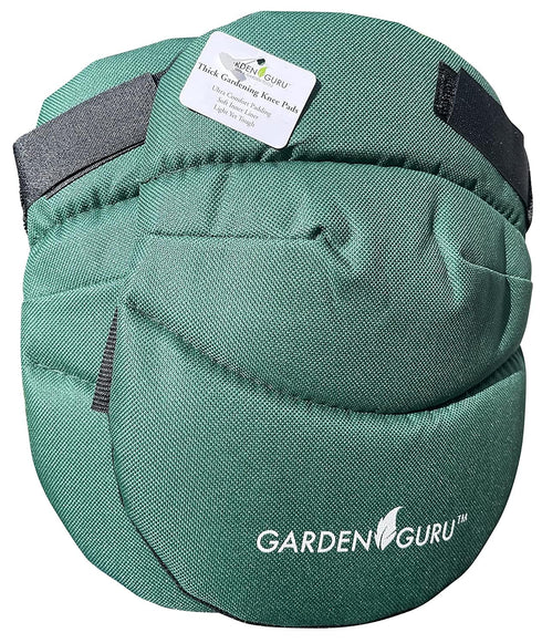 Garden Guru Cushioned Gardening Knee Pads with Adjustable Straps - Soft Inner Liner, Ultra Comfort Padding, Garden Kneelers for Yard Work, Cleanin...