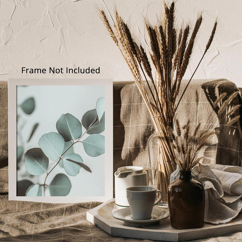 Posterizer 1 pcs-plant leaves-Chic Dainty art for plant lovers 8-Floral & Botanical Art-Workplace & Office Art-Living Room Bedroom Decor- unframed...