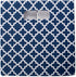 DII Hard Sided Collapsible Fabric Storage Container for Nursery, Offices, & Home Organization, (13x13x13) - Lattice Nautical Blue...