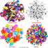 Mega Kids Crafts and Art Supplies Jar Kit - 1000+ Piece Set - Instructional Booklet Included - Glitter Glue, Construction Paper, Colored Popsicle ...