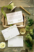 C.R. Gibson Q16-24814 Wedding Shower Recipe Cards and Invite Enclosure Cards, 40pcs, White...